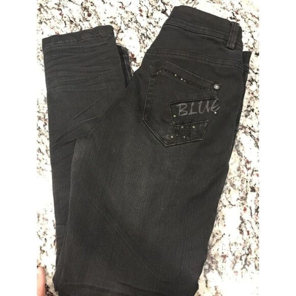 Monlsa Jeans Black Padded‎ Jeans 29 Japanese jeans measures 28 x 28
